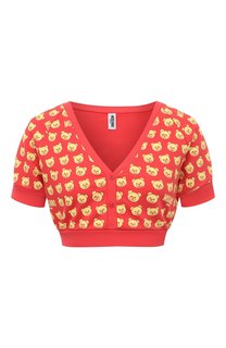 Хлопковый топ Moschino