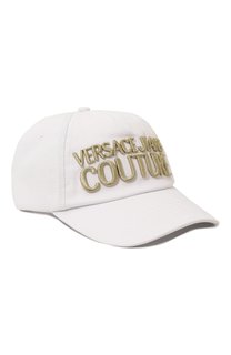Хлопковая бейсболка Versace Jeans Couture