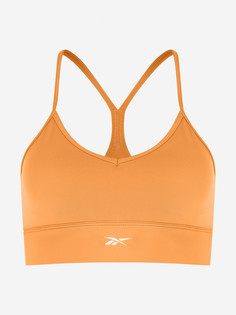 Спортивный топ бра Reebok, Оранжевый