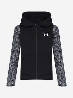 Толстовка детская Under Armour Rival Fleece FZ, Черный