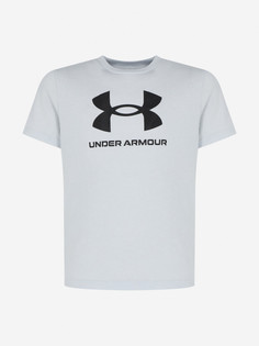 Футболка детская Under Armour Ua Sportstyle Logo Ss, Серый