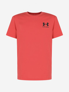 Футболка детская Under Armour UA Sportstyle Left Chest SS, Красный