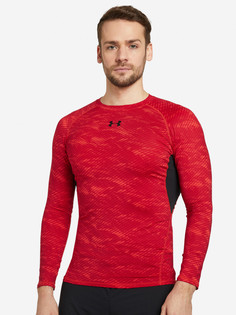 Лонгслив мужской Under Armour Compression Longsleeve Shirt, Красный