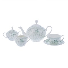 Сервиз чайный 6/17 дэйзи грин Hatori Н 1133000 /12895