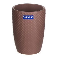 Стакан Wenko sanitary punto коричневый