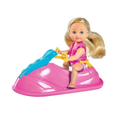 Кукла Еви в купальнике на водном скутере 12 см Simba