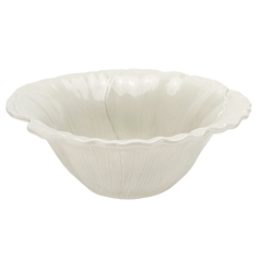 Салатник Top Art Studio Флер Королева Эстева блан 17,5 см