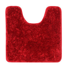 Коврик для туалета Red Coral 50х50 см красный