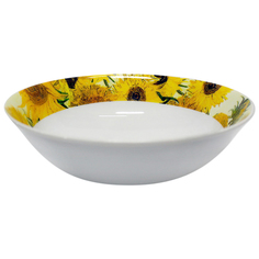 Салатник круглый Thun Cairo Подсолнухи 16 см