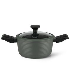Кастрюля со съёмными ручками Fissman Brilliant 20х10 см 2,6 л