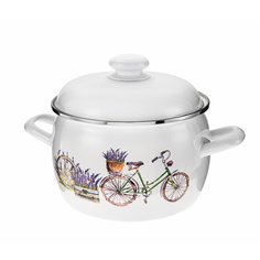 Кастрюля эмалированная Hitt Valensol 4,5 л