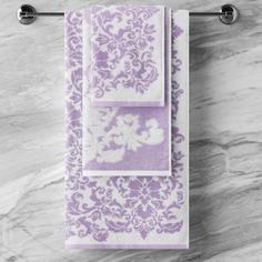 Полотенце Togas Шантильи лаванда с экрю 70х140 см