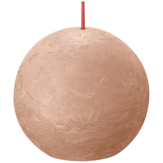 Свеча Bolsius Rustic Shine шар 7,6 см сливочная карамель