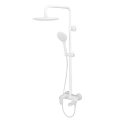 Комплект душевой со смесителем Wasserkraft белый A18501