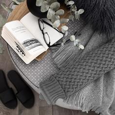 Грелка для тела Togas Морин серая 11х75 см