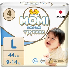 Подгузники-трусики Momi Ultra Care L 9-14 кг, 44 шт