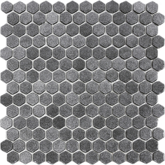 Мозаика Natural mosaic Steppa STP-GR009-HEX 31,5x31,5x0,45 см