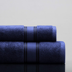 Махровое полотенце Sofi De Marko Taylor синее 70х140 см