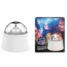 Светильник Gauss с фиксированной проекцией Диско, с кабелем 3w