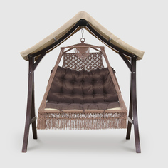 Кресло-качалка Besta Fiesta Сеара подвесное коричневое