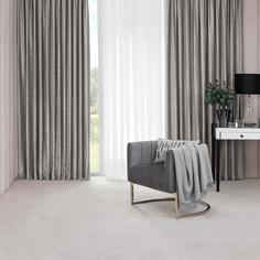 Шторы Togas Гурье серые 260х270 см