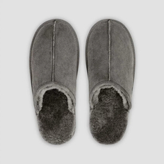 Меховые тапочки Togas Эдмонд серые р.40-41