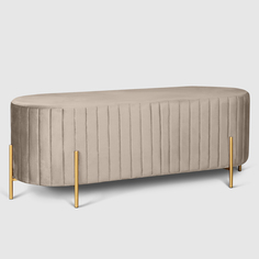 Банкетка Design 123x50x45 см бежевый