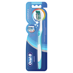 Зубная щетка Oral-B Complex Глубокая чистка для тщательной чистки между зубами, средней жесткости, 1 шт