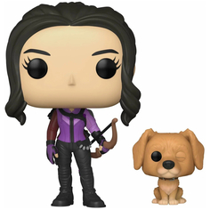 Фигурка Funko POP! Bobble Marvel Hawkeye Kate Bishop w/Lucky the Pizza Dog
