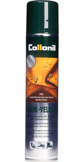 Спрей Collonil Nubuk+Velours темно-коричневый 200 мл