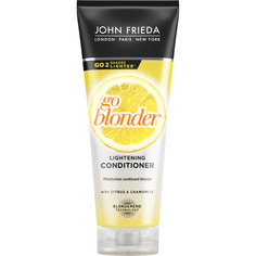 Кондиционер осветляющий Sheer Blonde Go Blonder для натуральных, мелированных и окрашенных волос 250 мл John Frieda