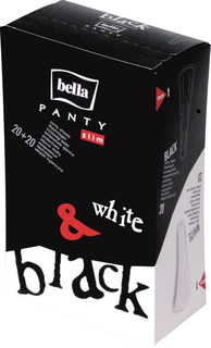 Прокладки Bella Panty Slim White & Black 40 шт