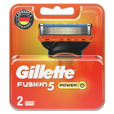 Сменные кассеты для станка Gillette Fusion Power 2 шт.