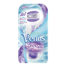 Станок для бритья Gillette Venus breeze 2 кассеты