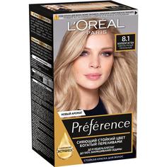 Краска L’Oreal Preference 8.1 174 мл Копенгаген (A8454200) Loreal