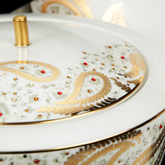 Столовый сервиз Hankook/Prouna Персия с кристаллами Swarovski 25 предметов