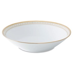 Тарелка для пасты Noritake Рочестер. золотой кант 19 см