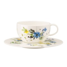 Чашка чайная с блюдцем Rosenthal Альпийские цветы 250 мл
