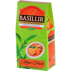 Чай Basilur Волшебные фрукты Имбирь и Апельсин, 100 г
