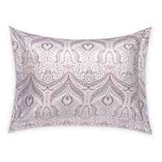 Комплект наволочек Estia бежевый с фиолетовым 50х70 см