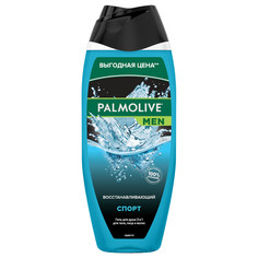 Гель для душа Palmolive Men Спорт 3 в 1 для тела, лица и волос, восстанавливающий 500 мл
