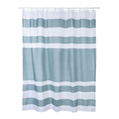 Штора для ванной Primanova Velvet серая 180х200 см