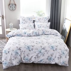 Комплект постельного белья Sofi De Marko Мегги голубой Полуторный