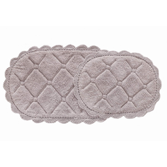 Набор ковриков Sofi De Marko Brianna 60x100-50x70 см мокко