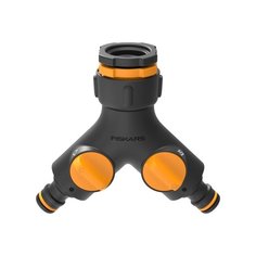 Штуцер Fiskars двухканальный с системой вкл/выкл
