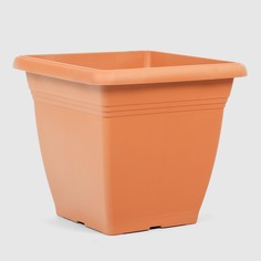 Горшок Serinova Villa квадратный терракотовый 50х50 см