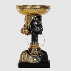 Фигурка девушки Willken золото 19,5х19,5х35 см