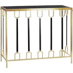 Консоль Glasar интерьерная 92х32х78 см ГЛАСАР