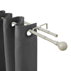 Карниз Arttex двухрядный 16/19 Телескоп 15 сталь 160-300 см