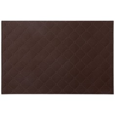 Подстановочная салфетка Lefard Шоколад SOLID двухслойная, 44х29 см